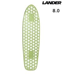 LANDER ランダースケートボード デッキ 8.0inch THE RODEO ムラサキスポーツ