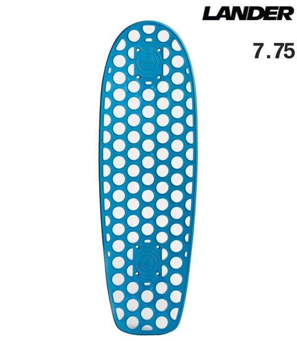 LANDER ランダースケートボード デッキ 7.75inch THE RIOムラサキスポーツ