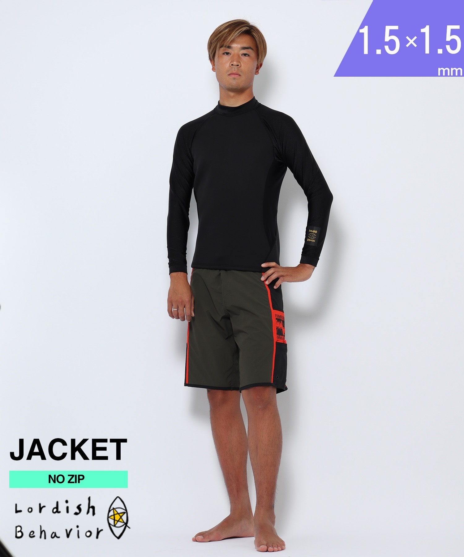 Lordish Behavior 2mm NoZIP 長袖タッパー Lordish Behavior (ロー