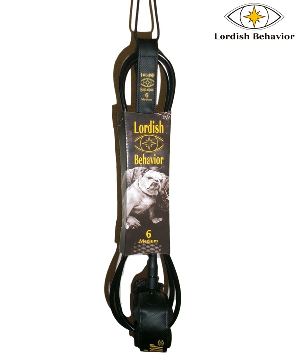 Lordish Behavior ローディッシュビヘイビア  LSH MEDIUM 6FT リーシュコード サーフィン サーフアクセサリー ムラサキスポーツ