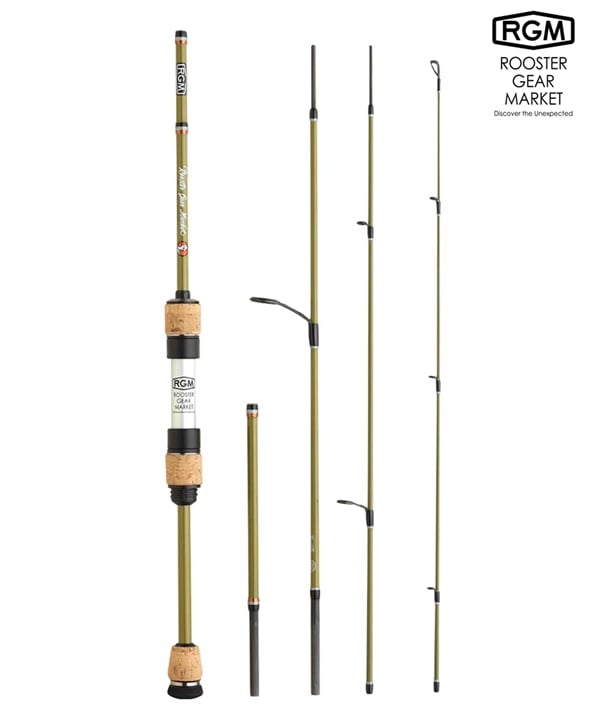 ROOSTER GEAR MARKET ルースターギアマーケット SPEC.5 AREA 54-510S フィッシング ロッド コンパクト RGM ムラサキスポーツ