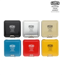 ROOSTER GEAR MARKET ルースターギアマーケット TIN CASE SQUARE 小物入れ RGM ムラサキスポーツ