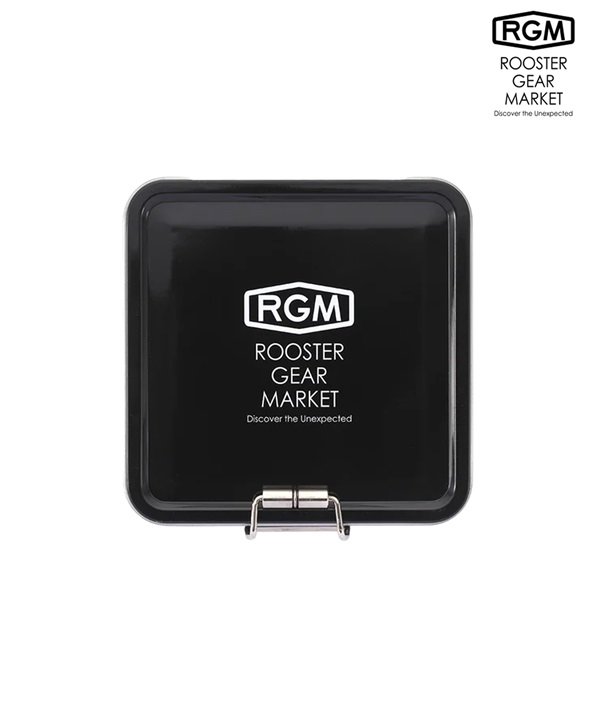 ROOSTER GEAR MARKET ルースターギアマーケット TIN CASE SQUARE 小物入れ RGM ムラサキスポーツ
