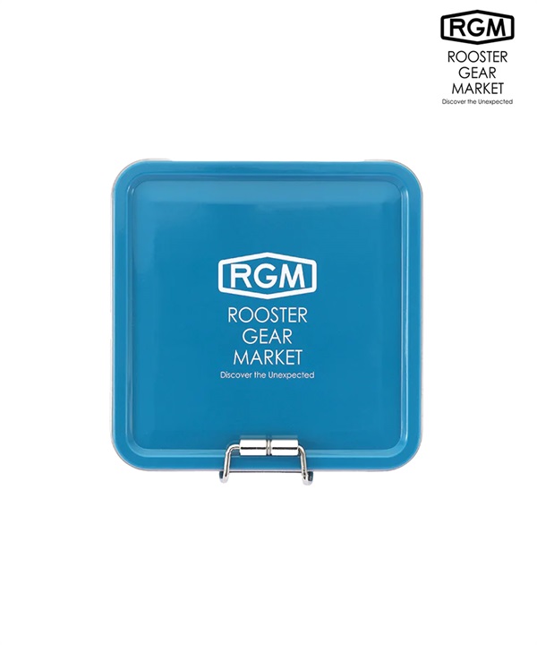 ROOSTER GEAR MARKET ルースターギアマーケット TIN CASE SQUARE 小物入れ RGM ムラサキスポーツ