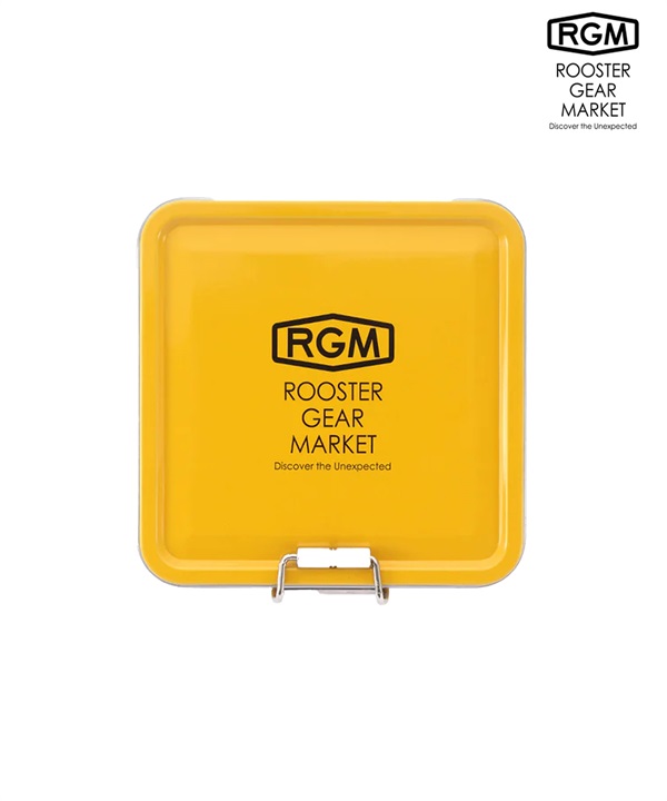 ROOSTER GEAR MARKET ルースターギアマーケット TIN CASE SQUARE 小物入れ RGM ムラサキスポーツ