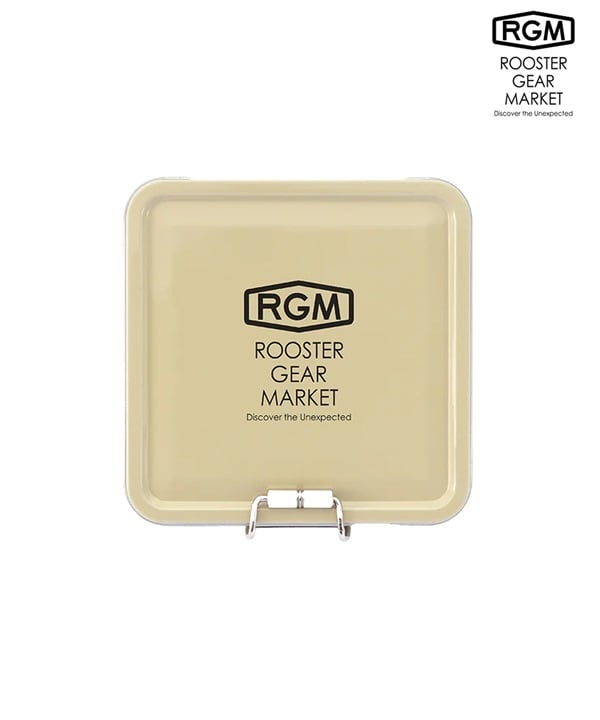 ROOSTER GEAR MARKET ルースターギアマーケット TIN CASE SQUARE 小物入れ RGM ムラサキスポーツ