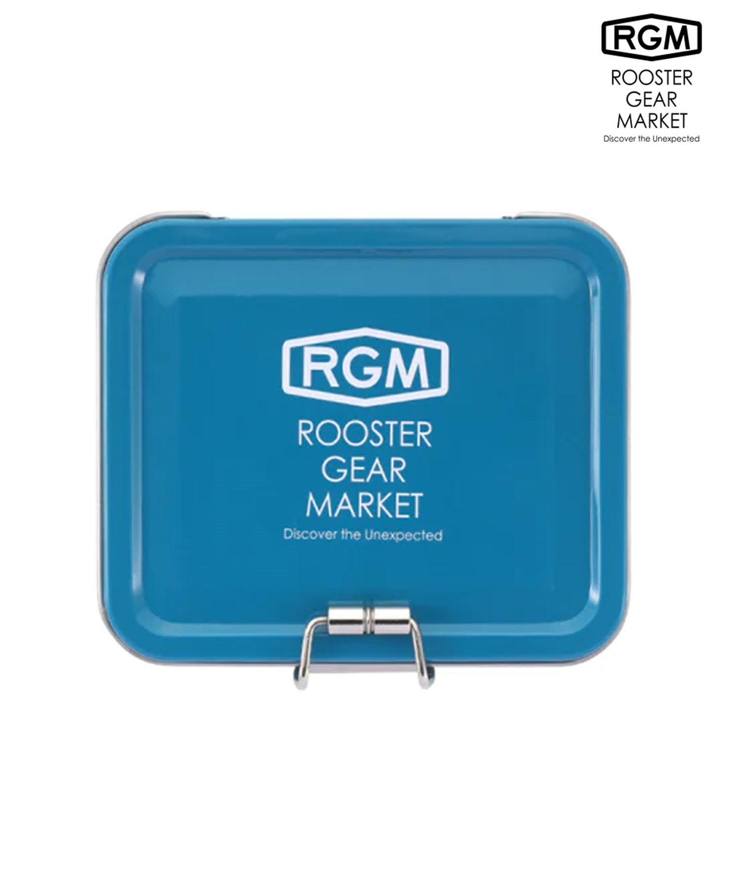 オーダー品　ファスナーケース　ロカドミュージアム　ブルー ROOSTER GEAR MARKET ルースターギアマーケット TIN CASE ケース