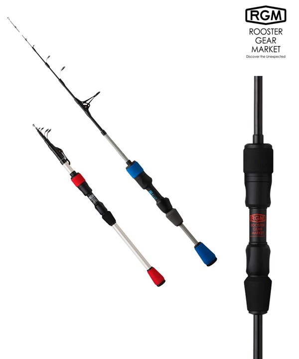 ROOSTER GEAR MARKET ルースターギアマーケット SPEC.2 7.5 フィッシング ロッド コンパクト RGM ムラサキスポーツ