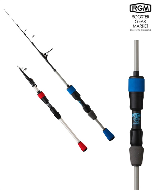 ROOSTER GEAR MARKET ルースターギアマーケット SPEC.2 7.5 フィッシング ロッド コンパクト RGM ムラサキスポーツ