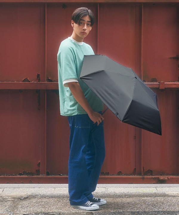 Wpc. ダブリュピーシー 日傘 折りたたみ傘 完全遮光 晴雨兼用 ミニマムベーシックパラソル ユニセックス 801-18912-102