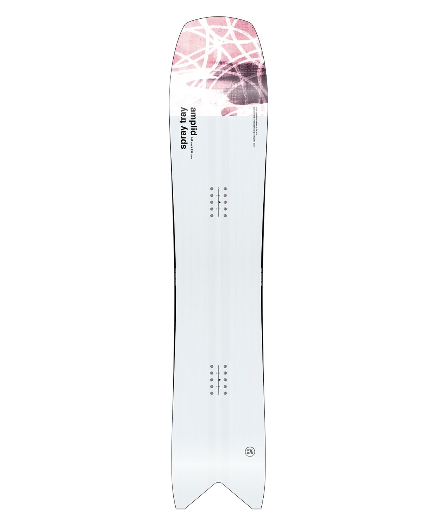 ACTIVE SPIRIT スノーボード AMPLID アンプリッド スプレー トレイ スノーボード 板 メンズ 25-26