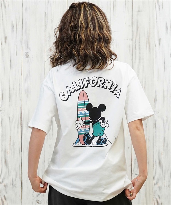 ANTIBAL アンティバル 水着 レディース ラッシュガード 半袖 Tシャツ ミッキーマウス 水陸両用 UVカット 253AN2ST570