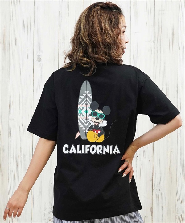 ANTIBAL アンティバル 水着 レディース ラッシュガード 半袖 Tシャツ ミッキーマウス 水陸両用 UVカット 253AN2ST570