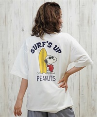 ANTIBAL アンティバル 水着 ラッシュガード 半袖 Tシャツ レディース スヌーピー 水陸両用 UVカット 253AN2ST640