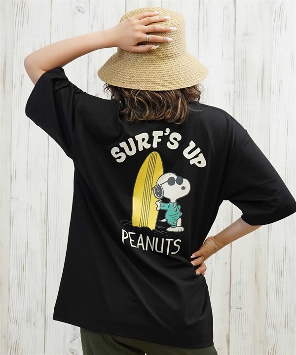 ANTIBAL アンティバル 水着 レディース ラッシュガード 半袖 Tシャツ スヌーピー 水陸両用 UVカット 253AN2ST640