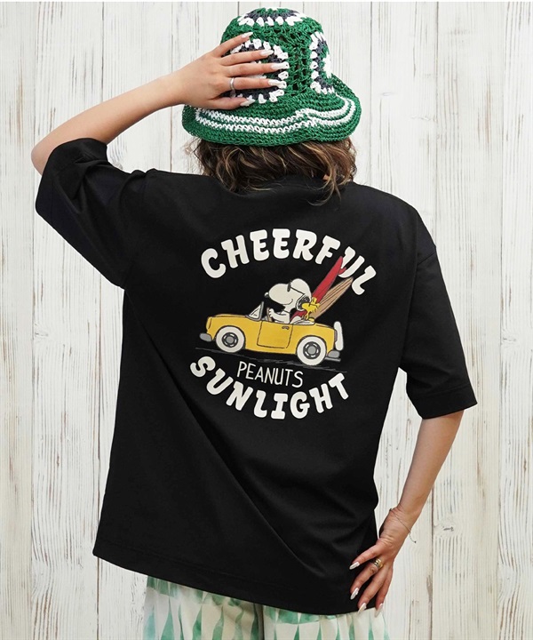 ANTIBAL アンティバル 水着 レディース ラッシュガード 半袖 Tシャツ スヌーピー 水陸両用 UVカット 253AN2ST641
