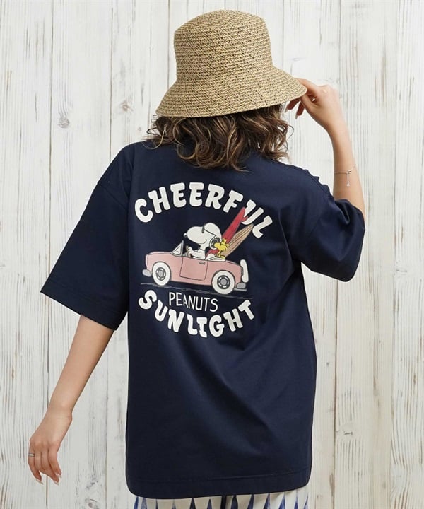 ANTIBAL アンティバル 水着 レディース ラッシュガード 半袖 Tシャツ スヌーピー 水陸両用 UVカット 253AN2ST641