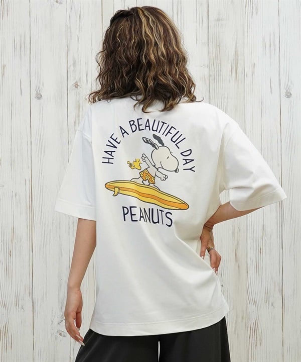 ANTIBAL アンティバル 水着 レディース ラッシュガード 半袖 Tシャツ スヌーピー 水陸両用 UVカット 253AN2ST642