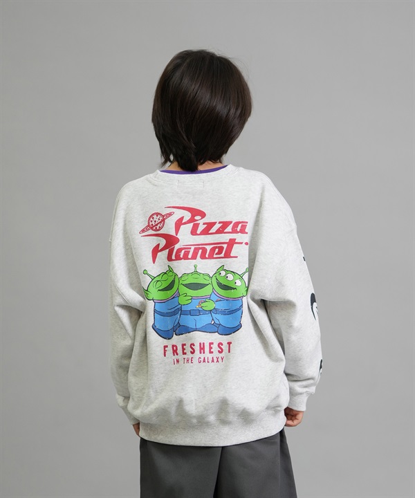 ANTIBAL アンティバル トレーナー スウェット キッズ ジュニア 子供 TOY STORY トイ・ストーリー クルーネック バックプリント 裏毛 254AN3TR196 ムラサキスポーツ限定