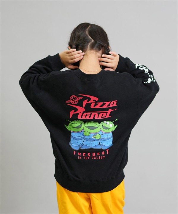 ANTIBAL アンティバル トレーナー スウェット キッズ ジュニア 子供 TOY STORY トイ・ストーリー クルーネック バックプリント 裏毛 254AN3TR196 ムラサキスポーツ限定