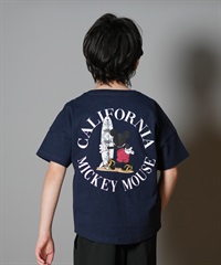 ANTIBAL アンティバル 半袖 Tシャツ キッズ バックプリント ミッキーマウス 252AN3ST541(NVY-130cm)