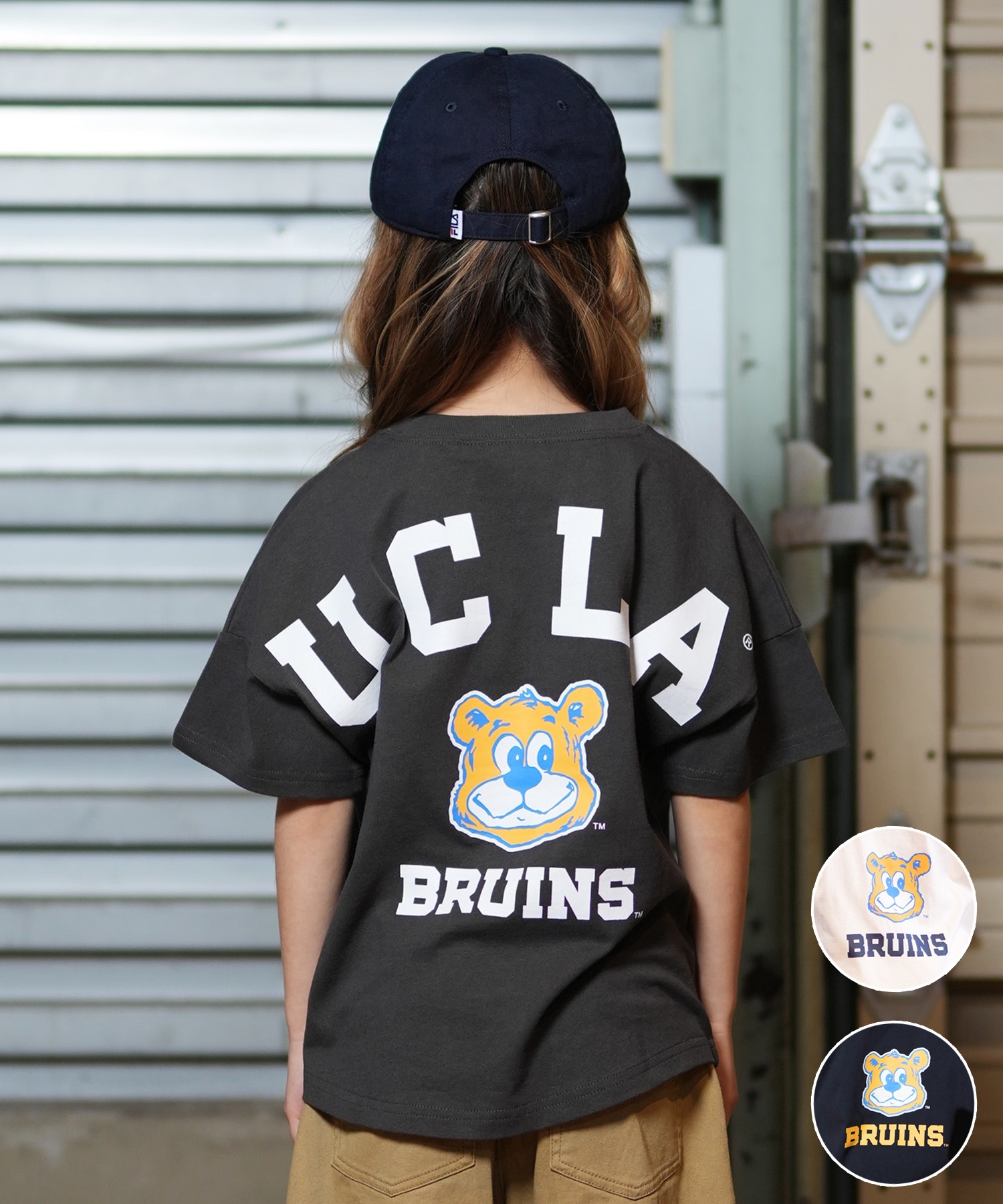 アパレル通販サイトランキング 半袖 アンティバル ANTIBAL Tシャツ バックプリント UCLA キッズ トップス
