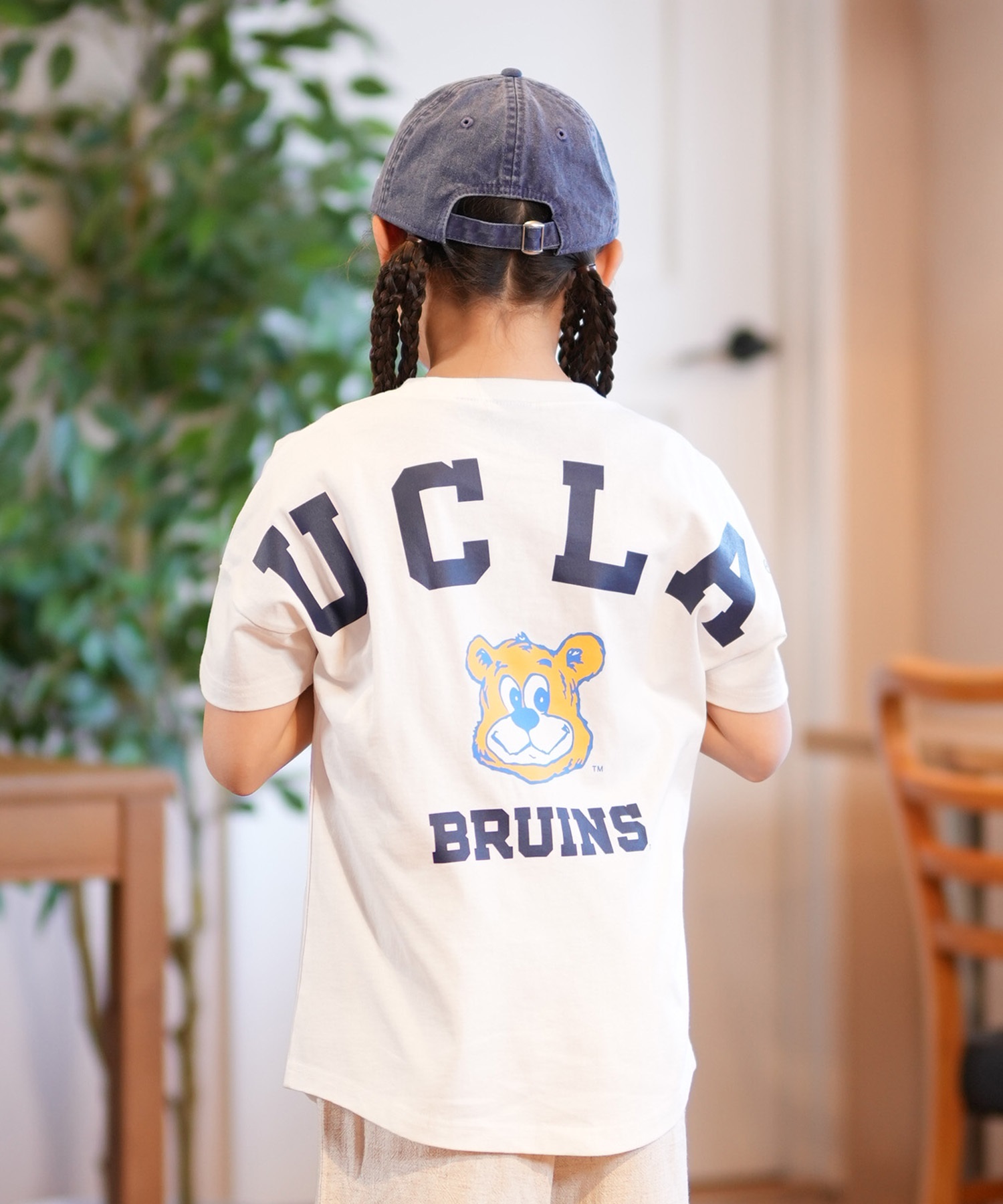 ANTIBAL アンティバル 半袖 Tシャツ キッズ UCLA バックプリント 252AN3ST559(WHT-130cm)