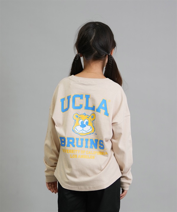 ANTIBAL アンティバル 長袖 Tシャツ ロンT キッズ ジュニア 子供 UCLA バックプリント 254AN3LT217 ムラサキスポーツ限定