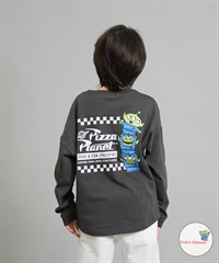 ANTIBAL アンティバル 長袖 Tシャツ ロンT キッズ ジュニア 子供 TOY STORY トイ・ストーリー バックプリント 254AN3LT219 ムラサキスポーツ限定(GRY-130cm)