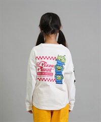 ANTIBAL アンティバル 長袖 Tシャツ ロンT キッズ ジュニア 子供 TOY STORY トイ・ストーリー バックプリント 254AN3LT219 ムラサキスポーツ限定(WHT-130cm)