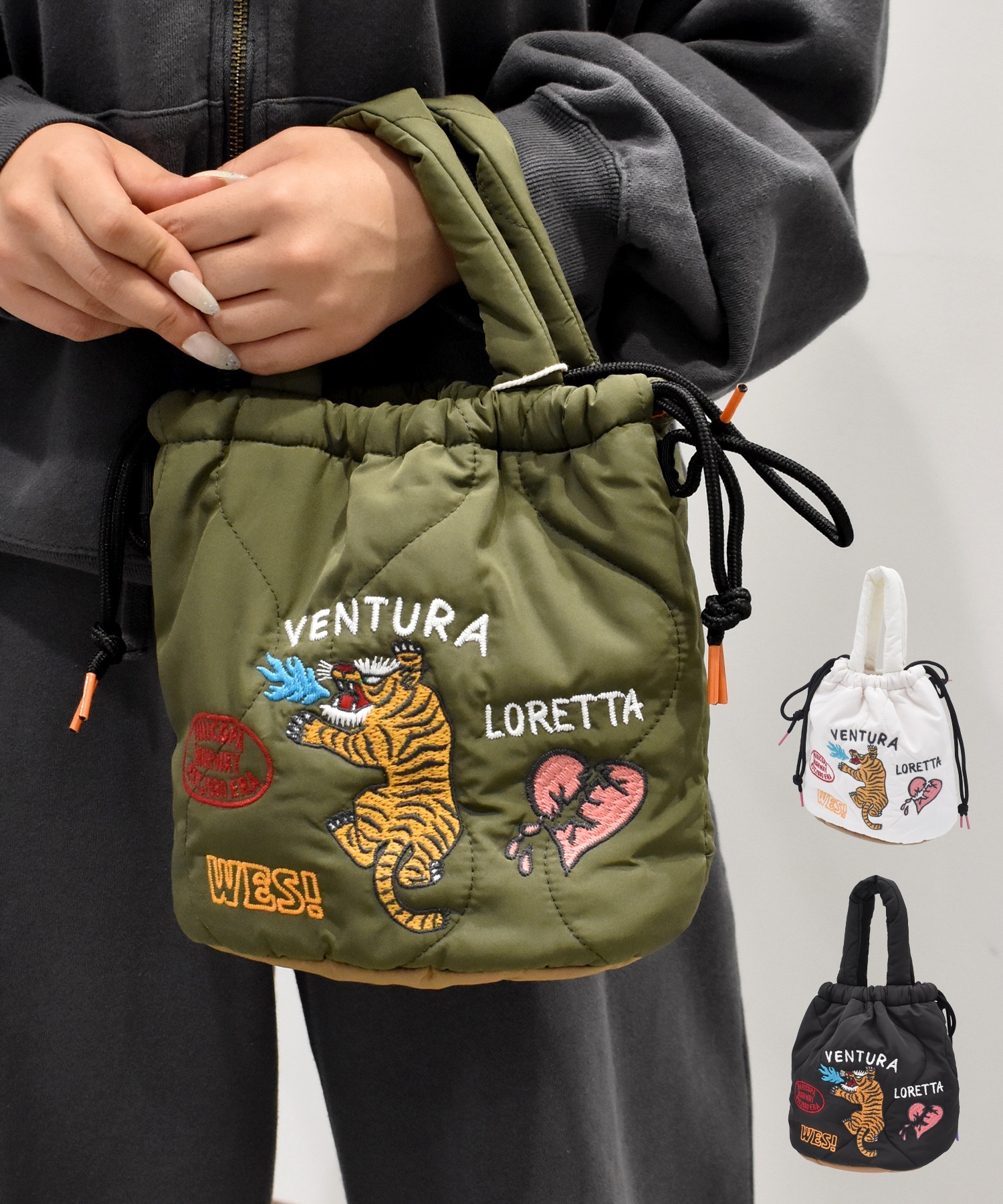 ANTIBAL アンティバル トートバック 2way 巾着BAG 254AN4BG071 トート