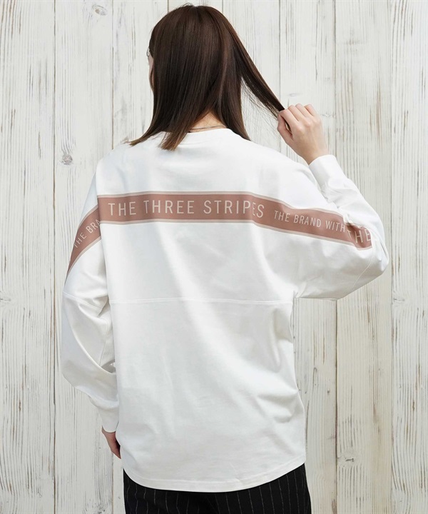 adidas アディダス 長袖 Tシャツ ロンT レディース バックテープ CX380