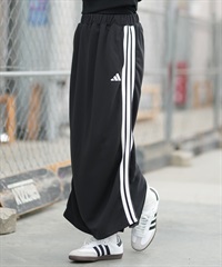 adidas アディダス スカート レディース ロングスカート Iライン ジャージ素材 SW799(BK/WT-S)