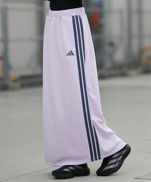 adidas アディダス スカート レディース ロングスカート Iライン ジャージ素材 SW799