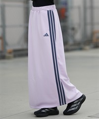 adidas アディダス スカート レディース ロングスカート Iライン ジャージ素材 SW799(LAV-M)