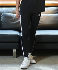 adidas アディダス レギンス レディース エッセンシャルズ スリーストライプス コットンタイツ KVC52