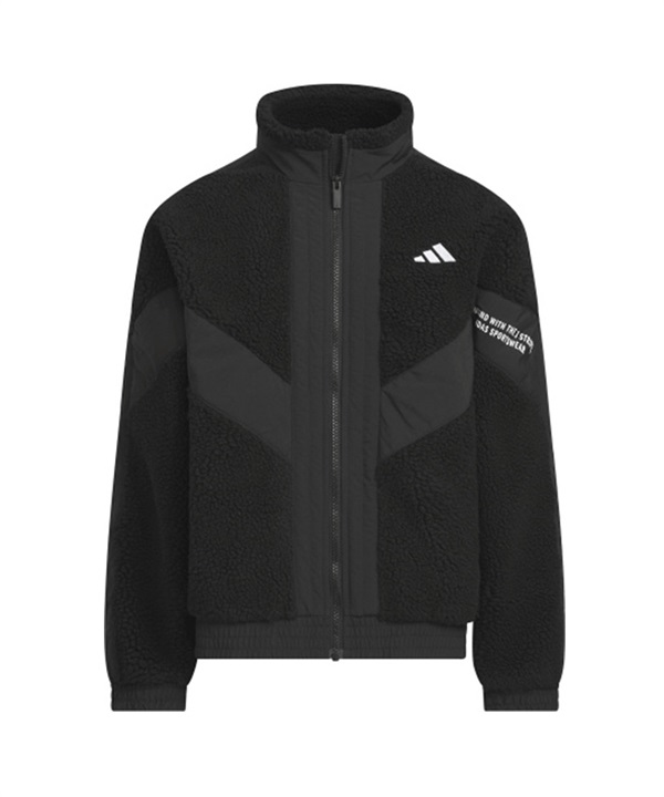 adidas アディダス アウター キッズ ジュニア 子供 ボア ジャケット U WORD BOA JACKET CA268