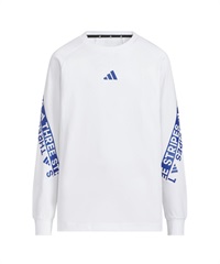 adidas アディダス 長袖 Tシャツ ロンT キッズ ジュニア ワーディング