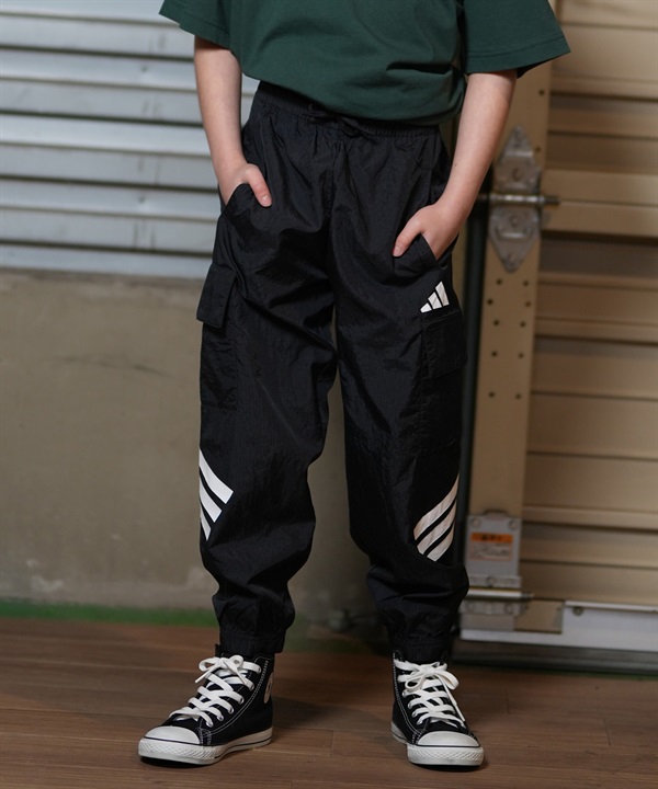 adidas アディダス ロングパンツ キッズ ジュニア 子供 K FI ウーブンパンツ KTC55