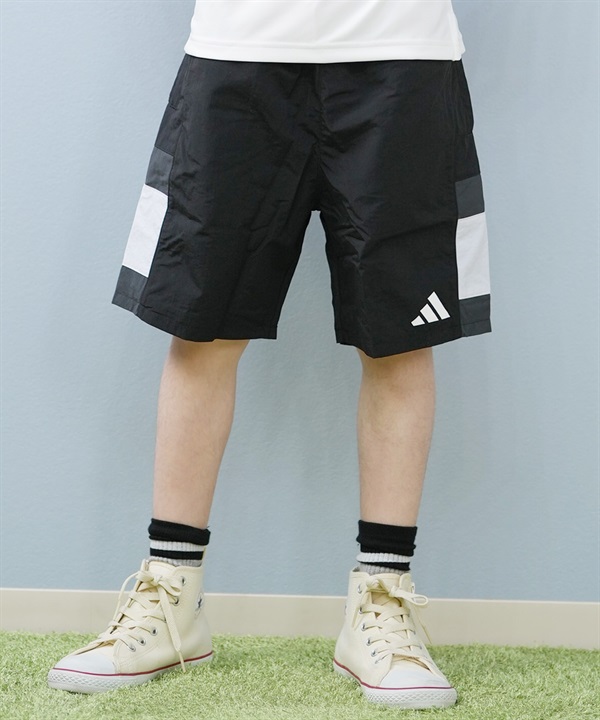 adidas アディダス ハーフパンツ ショートパンツ キッズ ジュニア 子供 K WORD ウーブンパンツ KCE74