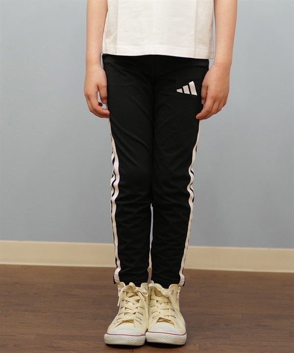 adidas アディダス ロングパンツ キッズ ジュニア 子供 K ESS 3ST レギンス KRG76