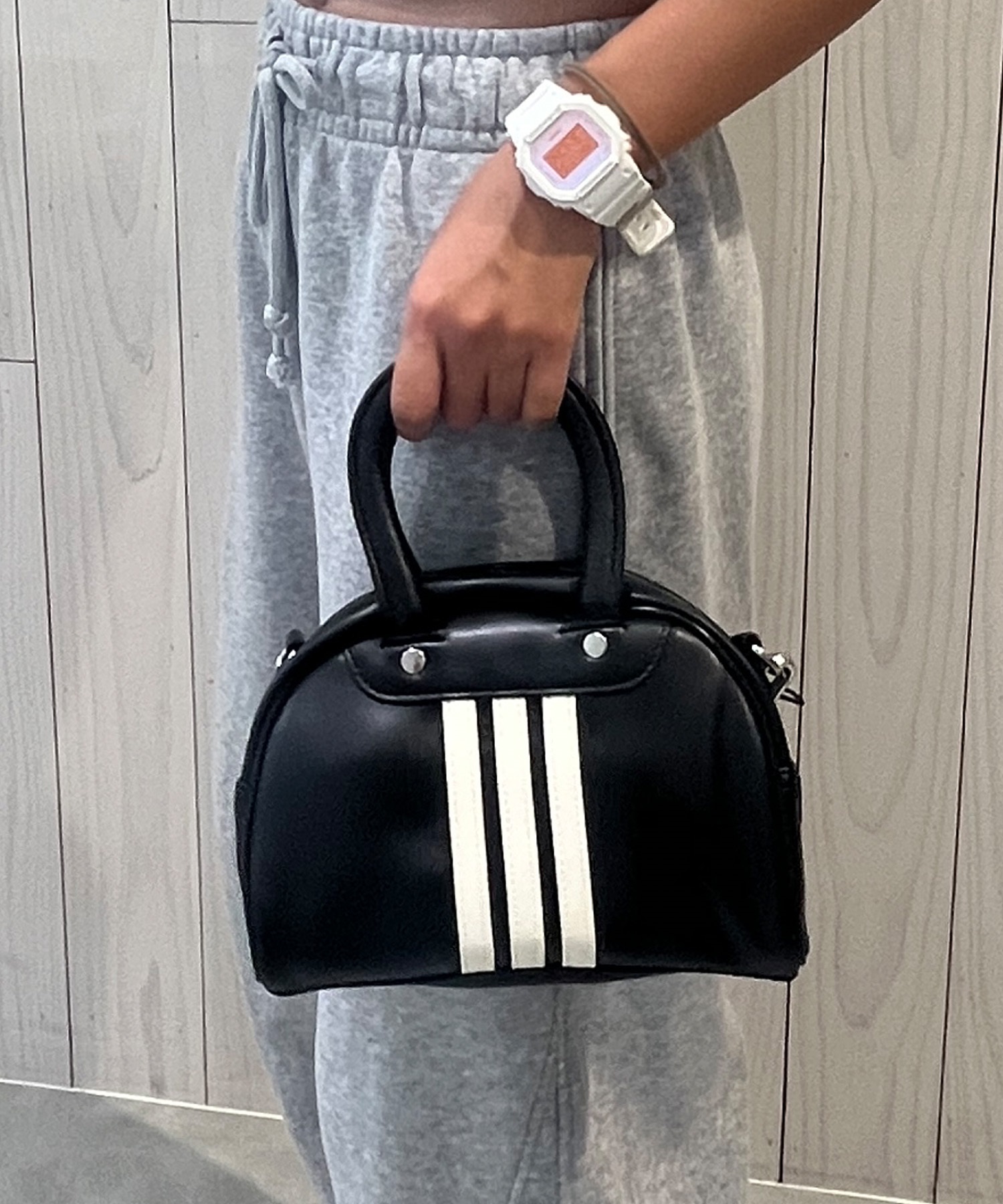 adidas アディダス バッグ ミニボストンバッグ 2.6L ミニ ボウリング