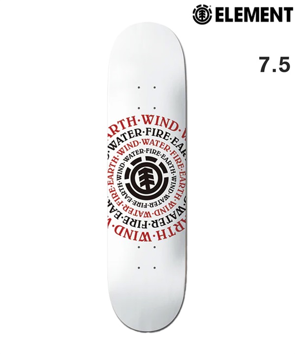 ELEMENT エレメント スケートボード デッキ 7.5inch SEALERS ムラサキスポーツ