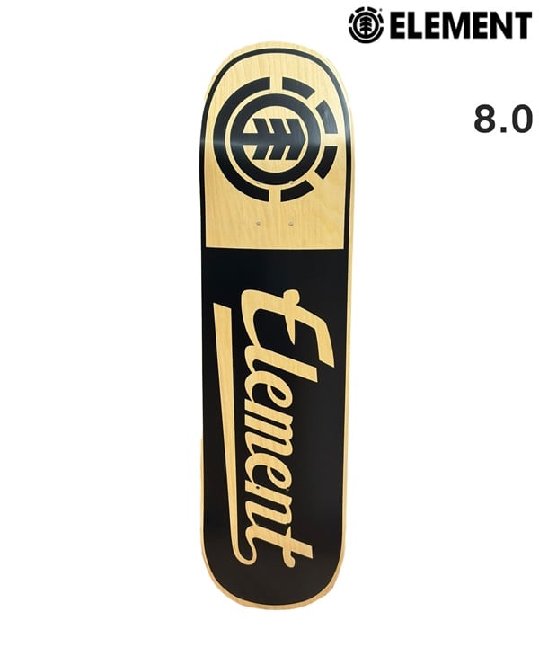ELEMENT エレメント スケートボード デッキ 8.0inch TEAM BF027-U03 ムラサキスポーツ