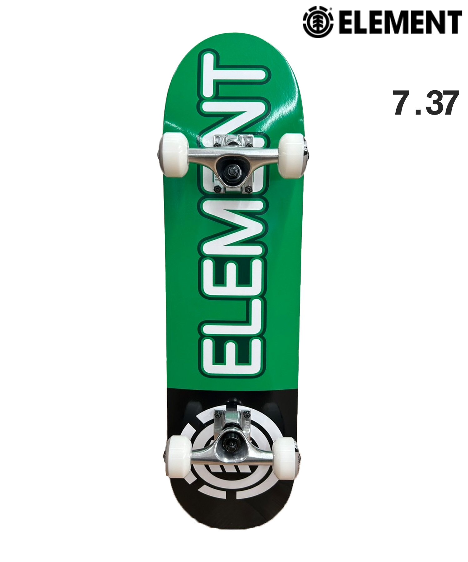 ELEMENT エレメント キッズ スケートボード コンプリート 7.37inch ELEMENT NEON ムラサキスポーツ