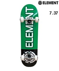 ELEMENT エレメント キッズ スケートボード コンプリート 7.37inch ELEMENT NEON ムラサキスポーツ