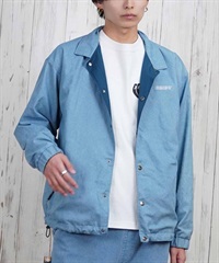 ELEMENT エレメント アウター メンズ リバーシブル ジャケット 2WAY デニム タフタ BF021-754(MIU-M)