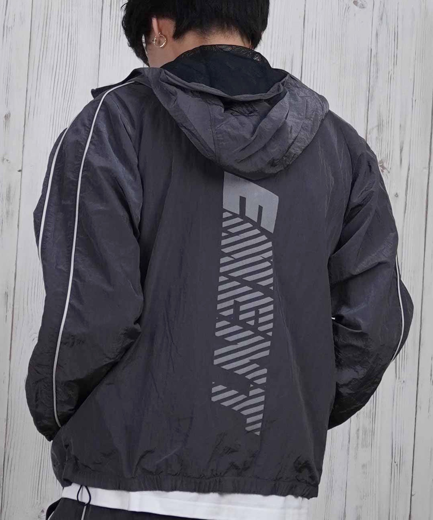ELEMENT エレメント アウター メンズ ウィンドジャケット バック ELEMENT エレメント アウター メンズ ウィンドジャケット バック