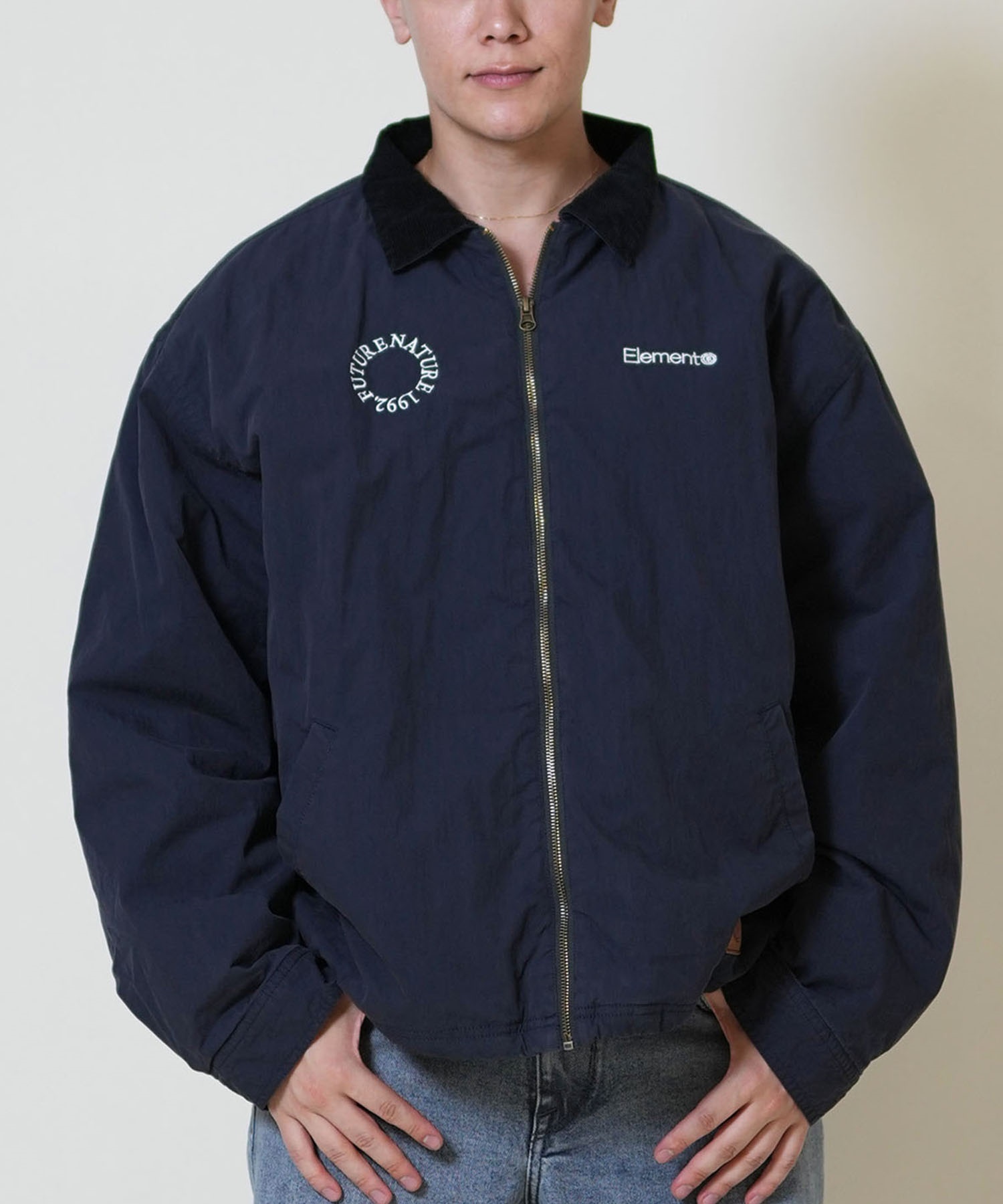 ELEMENT エレメント アウター ジャケット メンズ フルジップ ブルゾン DUTY BUDDY JACKET BF022-753(FBK-M)