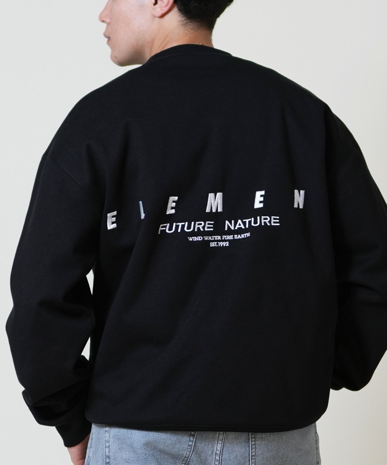 ELEMENT エレメント トレーナー スウェット メンズ クルーネック